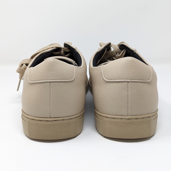 New Alfani Grayson beige vegan sneaker classic tennis style 11.5 - Picture 5 of 8